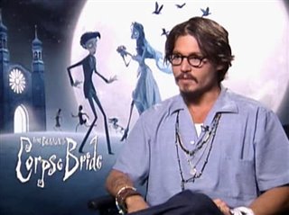 JOHNNY DEPP - TIM BURTON'S CORPSE BRIDE - Interview