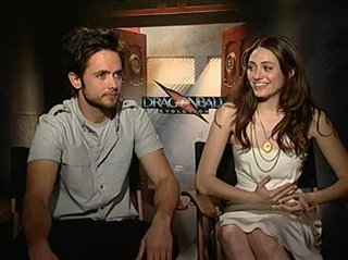 Justin Chatwin & Emmy Rossum (Dragonball Evolution)