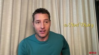 Justin Hartley stars in Netflix's 'The Noel Diary' - Interview