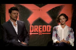 Karl Urban & Olivia Thirlby (Dredd 3D)