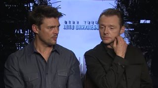 Karl Urban & Simon Pegg (Star Trek Into Darkness)