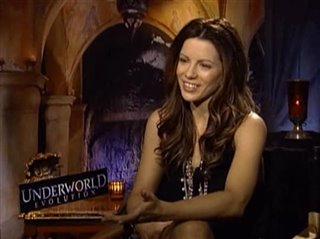 KATE BECKINSALE (UNDERWORLD: EVOLUTION) - Interview