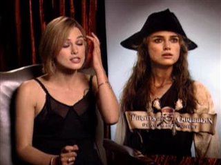 KEIRA KNIGHTLEY (PIRATES OF THE CARIBBEAN: DEAD MAN'S CHEST) - Interview