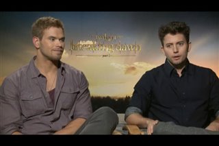 Kellan Lutz & Jackson Rathbone (The Twilight Saga: Breaking Dawn - Part 2)