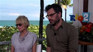 Kristin Chenoweth & Jemaine Clement (Rio 2)