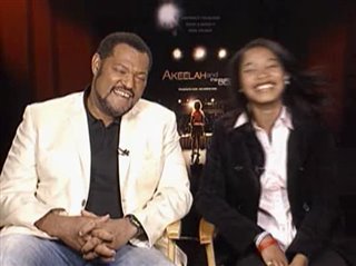 LAURENCE FISHBURNE & KEKE PALMER (AKEELAH AND THE BEE)