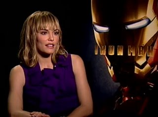 Leslie Bibb (Iron Man) - Interview