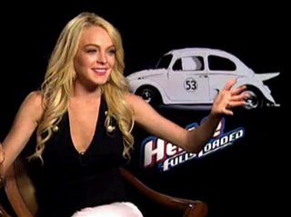 LINDSAY LOHAN talks HERBIE: FULLY LOADED - Interview