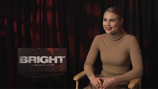 Lucy Fry Interview - Bright - Interview