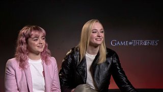 Maisie Williams & Sophie Turner talk 'Game of Thrones'