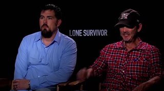 Marcus Luttrell & Peter Berg (Lone Survivor)