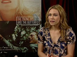 Marie-Josée Croze (The Diving Bell and the Butterfly) - Interview