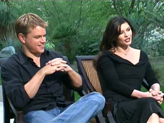 MATT DAMON & CATHERINE ZETA-JONES - OCEAN'S TWELVE