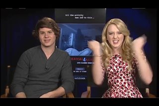 Matt Shively & Kathryn Newton (Paranormal Activity 4)