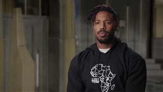 Michael B. Jordan Interview - Black Panther