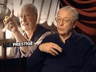 MICHAEL CAINE (THE PRESTIGE) - Interview