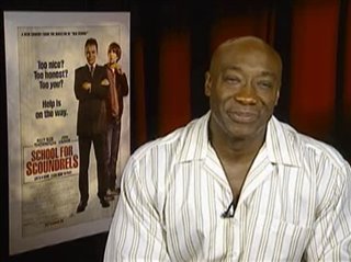 MICHAEL CLARKE DUNCAN (SCHOOL FOR SCOUNDRELS) - Interview