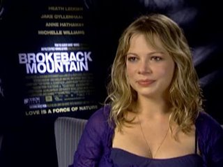 MICHELLE WILLIAMS ( BROKEBACK MOUNTAIN)