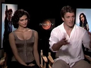 MORENA BACCARIN & NATHAN FILLION - SERENITY