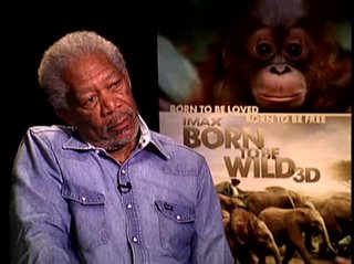 Morgan Freeman (Born to be Wild 3D) - Interview