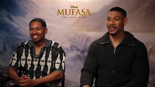 'Mufasa: The Lion King' stars talk about the songs, the audition and the meaning - Interview