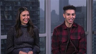 Nina Dobrev & Mena Massoud talk 'Run This Town'