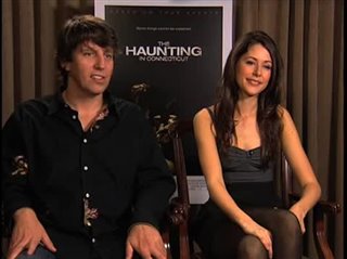 Peter Cornwell & Amanda Crew (The Haunting in Connecticut)