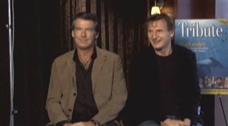 PIERCE BROSNAN & LIAM NEESON (SERAPHIM FALLS) - Interview