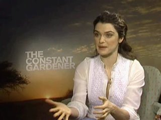 RACHEL WEISZ - THE CONSTANT GARDENER - Interview