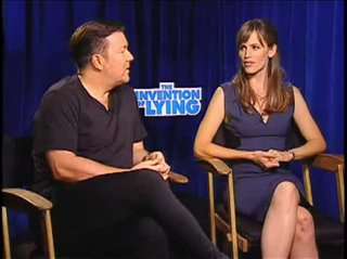 Ricky Gervais & Jennifer Garner (The Invention of Lying)