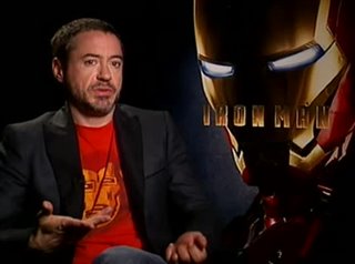 Robert Downey Jr. (Iron Man) - Interview