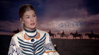 Rosamund Pike Interview - Hostiles