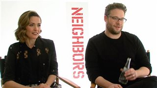 Rose Byrne & Seth Rogen (Neighbors)