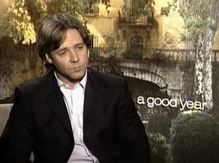 RUSSELL CROWE (A GOOD YEAR) - Interview