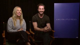 Sam & Aaron Taylor-Johnson talk 'A Million Little Pieces' - Interview