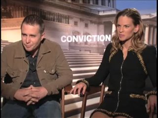 Sam Rockwell & Hilary Swank (Conviction)