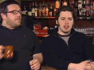 Simon Pegg, Nick Frost & Edgar Wright (Hot Fuzz)