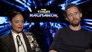 Tessa Thompson & Tom Hiddleston Interview - Thor: Ragnarok - Interview