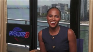 Tika Sumpter on acting opposite James Marsden in 'Sonic the Hedgehog 3' - Interview