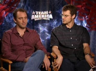 TREY PARKER & MATT STONE - TEAM AMERICA: WORLD POLICE - Interview