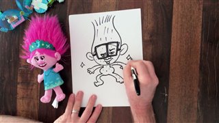 TROLLS WORLD TOUR - How to Draw Tiny Diamond