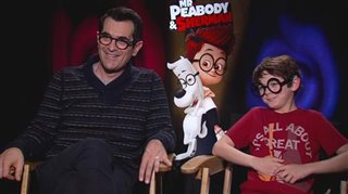 Ty Burrell & Max Charles (Mr. Peabody & Sherman)