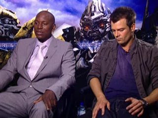 Tyrese Gibson & Josh Duhamel (Transformers)