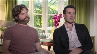 Zach Galifianakis & Jon Hamm Interview - Keeping Up with the Joneses